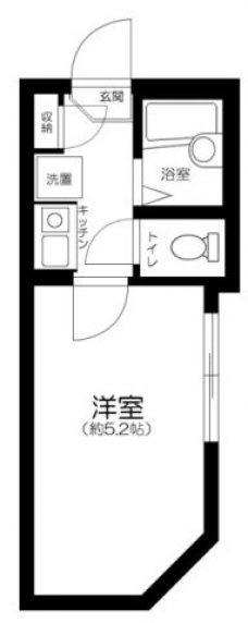サザンロード北千住の間取り図