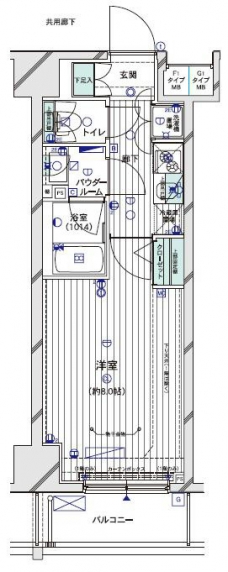 メインステージTOKYO・NORTH　HY'ｓの間取り図