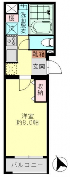 ＭＯＡ熊野の間取り図