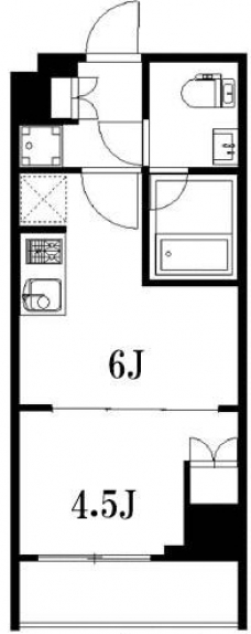 ハーモニーレジデンス＃０９５の間取り図