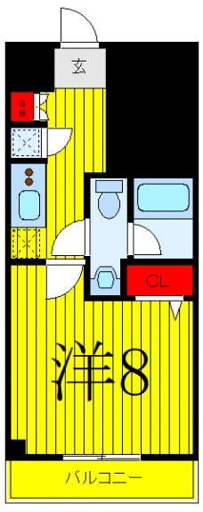 SHOKEN Residence高島平Ⅱの間取り図