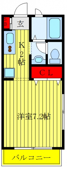 ドゥポンスの間取り図