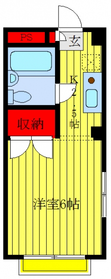 石井ハイツの間取り図