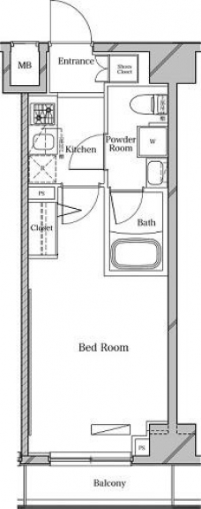 ラフィスタ中板橋の間取り図