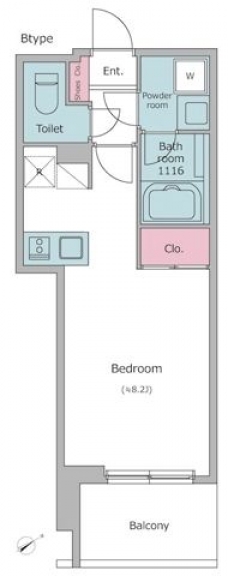 ライトテラス上野の間取り図
