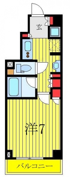 ルーブル中板橋の間取り図