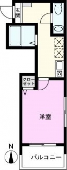 ＭＥＬＤＩＡ蕨Ⅱの間取り図