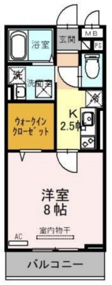 メゾンエスポワールの間取り図
