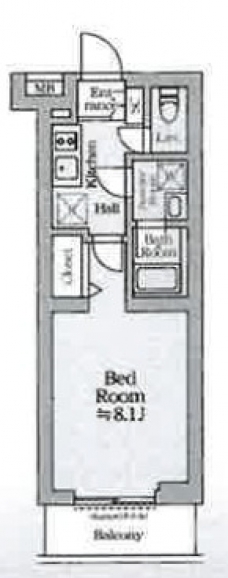 アイルグランデ川口の間取り図