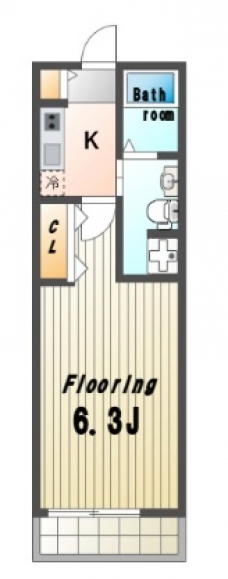 ｅａｓｅ大山の間取り図