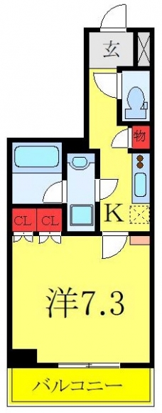 KDXレジデンス中板橋の間取り図