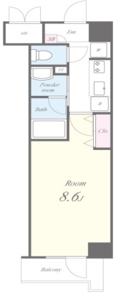 グレースランドの間取り図