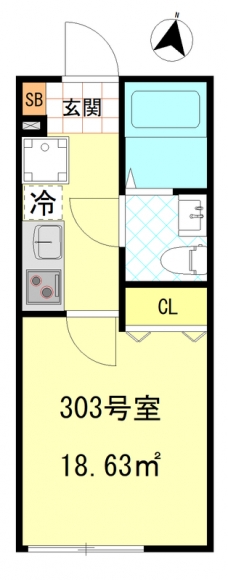 CFジオーレ本蓮沼の間取り図
