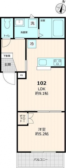 グレイスの間取り図