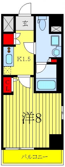 XEBECときわ台の間取り図