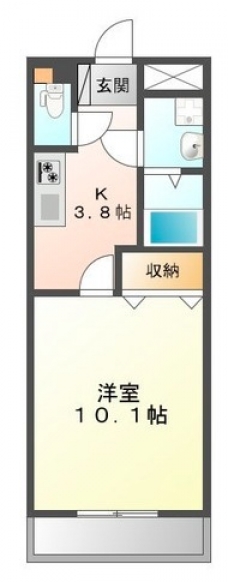 ピュア　プリミエールの間取り図