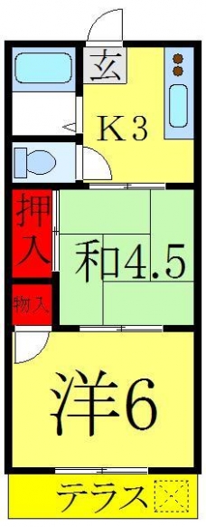 カナディアンハイツシマダの間取り図