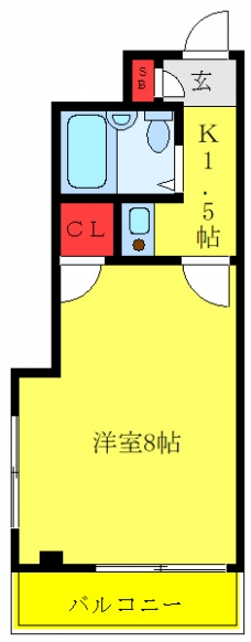 カオパレス　NO.18の間取り図