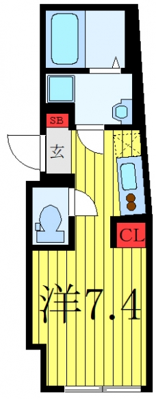 cobo板橋本町の間取り図