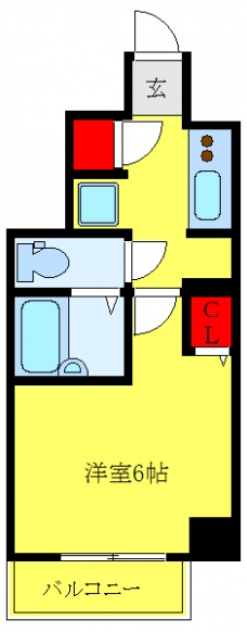 ローレル新町の間取り図