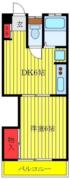 山友ビルの間取り図