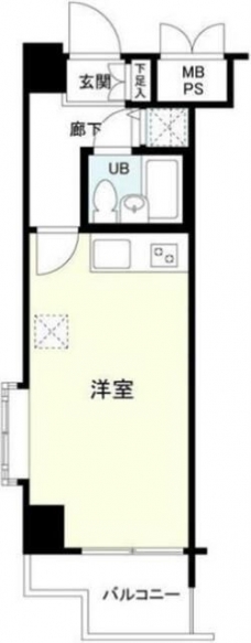 日神パレステージ御茶ノ水の間取り図