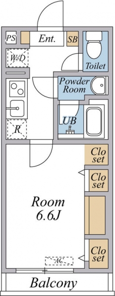 ウインドヒル川口の間取り図