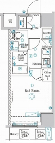 ラフィスタ川口の間取り図