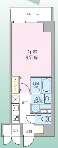 サクラレジデンス北浦和の間取り図