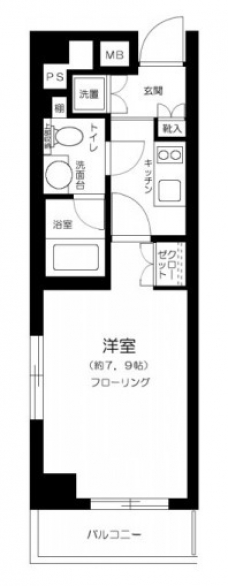ラグジュアリーアパートメント王子神谷の間取り図