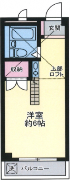 エクセル徳丸の間取り図