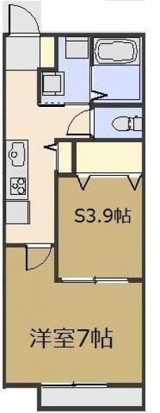 ベルハイムの間取り図