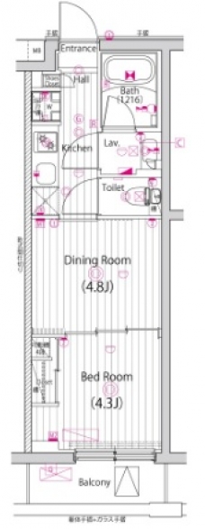 ガーラ上板橋グランドステージの間取り図