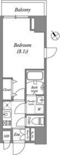 GRAN　PASEO田端Cの間取り図