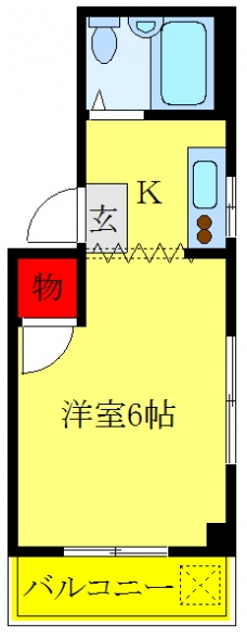 第３サンワパレスの間取り図