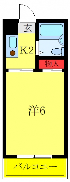 コアクレスト川口の間取り図