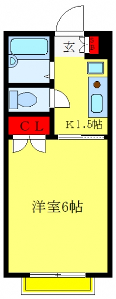 クレスト西片の間取り図