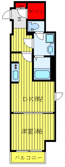 目白マイヴィレッジの間取り図