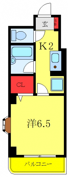 グリーンパレスの間取り図
