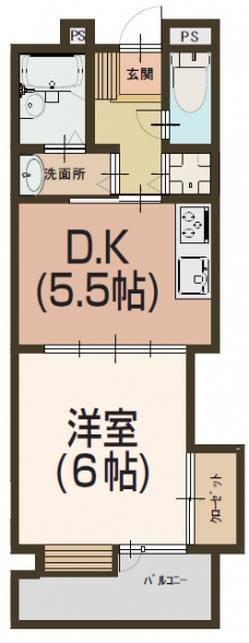 ローズマリーテラスの間取り図