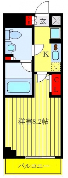 XEBECときわ台の間取り図
