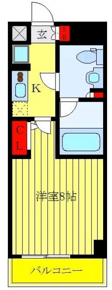 ジーベックときわ台の間取り図