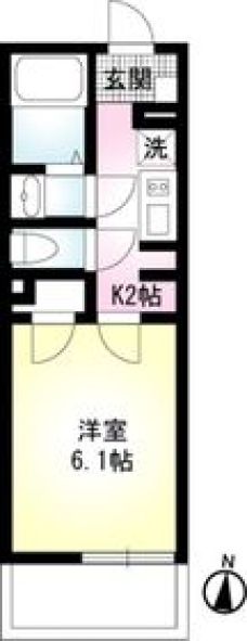 リモーネⅧの間取り図