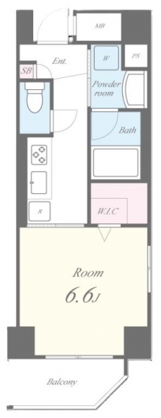 メゾン・ド・カリテの間取り図