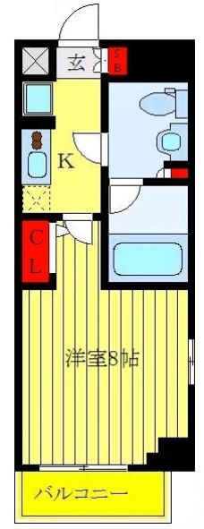 XEBECときわ台の間取り図
