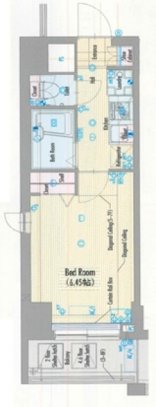 グラントゥルース桜台駅前の間取り図