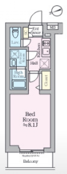 アイルグランデ川口の間取り図