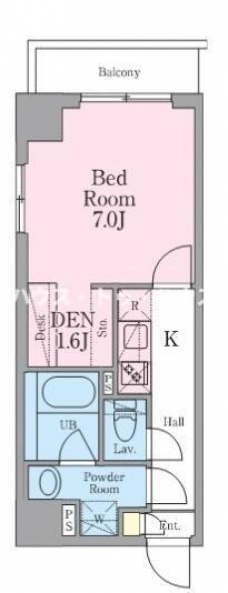 グランレスト文京茗荷谷の間取り図