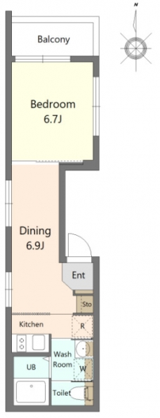 SPコート目白の間取り図