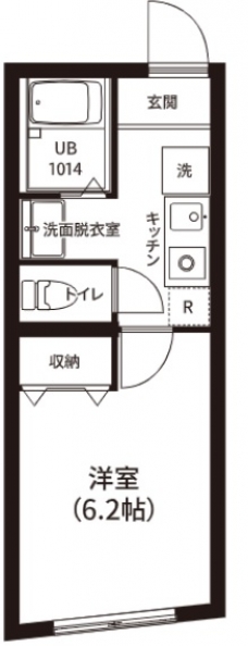レピュア新板橋駅前レジデンスの間取り図